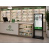 omb - Caisson vitrine 46p, avec capots avant et arrière inclus. OMB