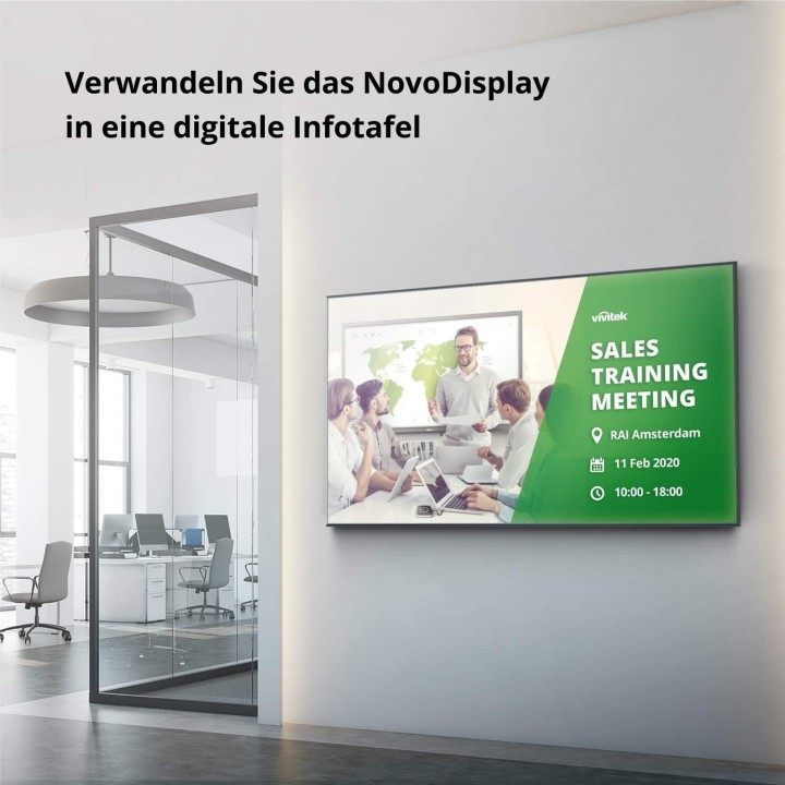 NovoDisplay NDK430 - 43p 4K-UHD (3840 x 2160) 350cd / m² Vivitek