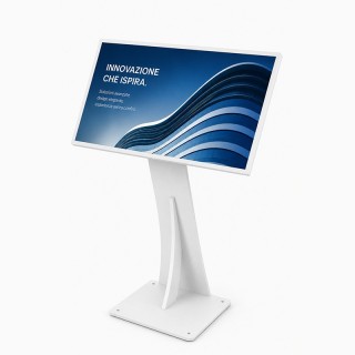 omb - Support de sol design Z pour Samsung e-Paper 32p, Blanc. OMB