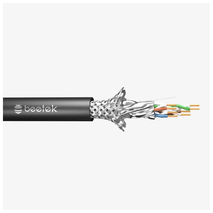 Bobine câble réseau Beetek B-W305-SFTP-23C6A | Cat6 SFTP | 305 m Beetek
