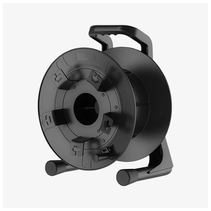 Touret enrouleur de câble Beetek B-PCD380 | capacité 400 m | usage professionnel Beetek
