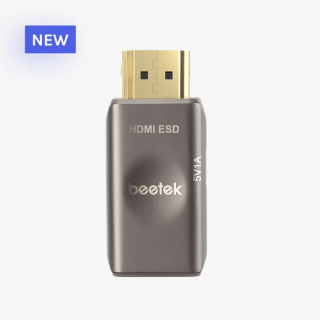 Protection connecteur Beetek B-HDMIESD | aluminium détachable Beetek