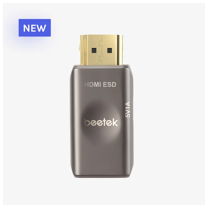 Protection connecteur Beetek B-HDMIESD | aluminium détachable Beetek