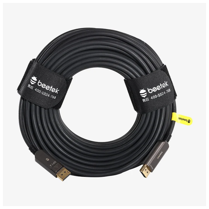 Câble AOC DisplayPort 1.4 Beetek B-GDH02-80M | 80 m | flexible blindé TPU Beetek