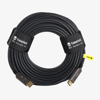 Câble AOC DisplayPort 1.4 Beetek B-GDH02-20M | 20 m | flexible blindé TPU Beetek