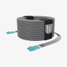 Câble fibre blindé Beetek B-G300-50U-4LC | 4 brins OM3 | TPU 50 m Beetek