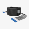 Câble fibre blindé Beetek B-G202-150USM-12LC | 12 brins monomode | 150 m TPU Beetek