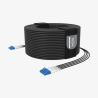 Câble fibre blindé Beetek B-G202-50USM-4LC | 4 brins monomode TPU | 50 m Beetek