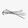 Colliers de serrage nylon Beetek B-DW01 | résistants | fixation rapide Beetek