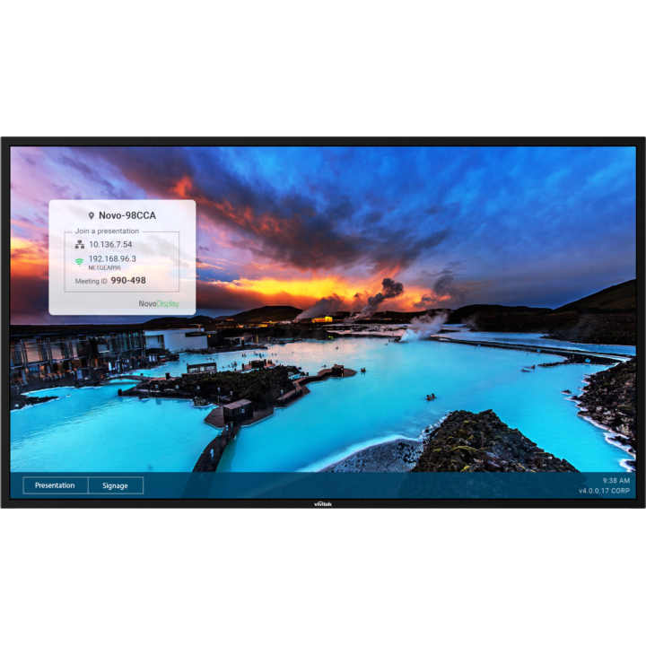 Vivitek - NovoDisplay DK434 - Ecran collaboratif 43 pouces - HA/7 Vivitek