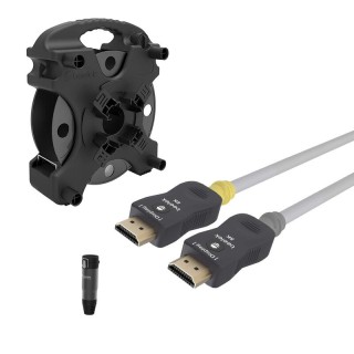 Kit câble AOC HDMI 2.1 Beetek B-GDH06-100M-KIT | silicone blindé | 100 m Beetek