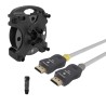 Kit câble AOC HDMI 2.1 Beetek B-GDH06-80M-KIT | silicone blindé | 80 m Beetek