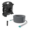 Kit fibre blindée Beetek B-G300-50U-4LC-KIT | 4 brins | touret 50 m Beetek