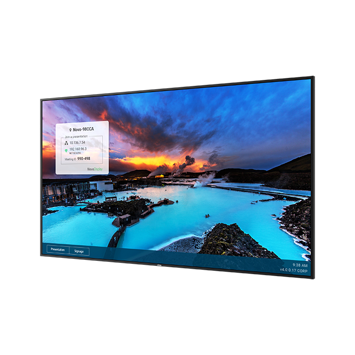 Vivitek - NovoDisplay DK554 - 75p 4K-UHD (3 840 x 2 160) 500 cd/m Vivitek