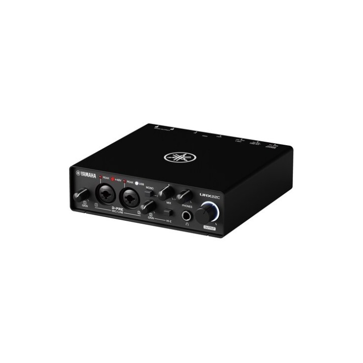 Interface audio/MIDI Yamaha YAM-URX22C | USB-C 2x2 | 32 bits/192 kHz Yamaha