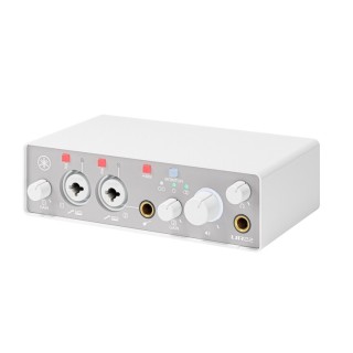 Interface audio USB-C Yamaha YAM-UR22MK3W | 2x2 | 24 bits/192 kHz | 2 entrées combo Yamaha