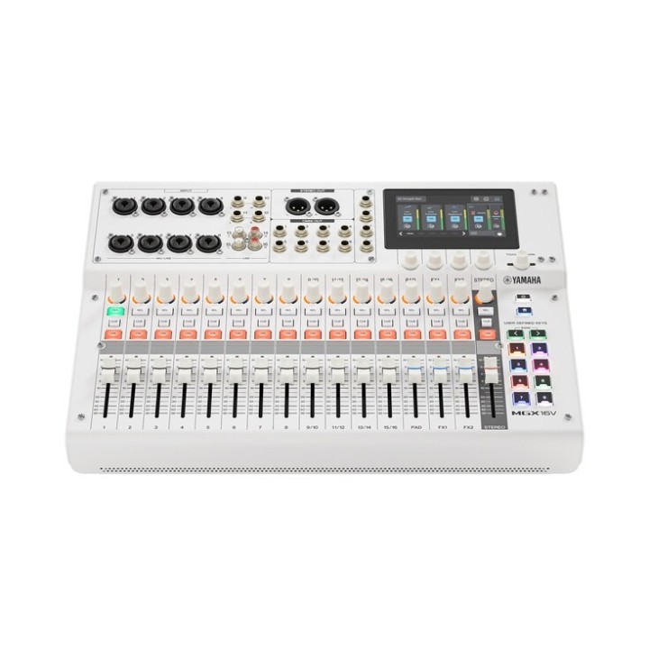 Console numérique Yamaha YAM-MGX16VW | 16 canaux | HDMI tactile 4,3" USB-C blanc Yamaha