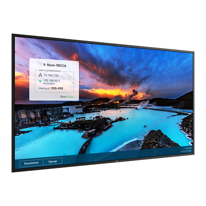 Vivitek - NovoDisplay DK554 - 85p 4K-UHD (3 840 x 2 160) 500 cd/m Vivitek