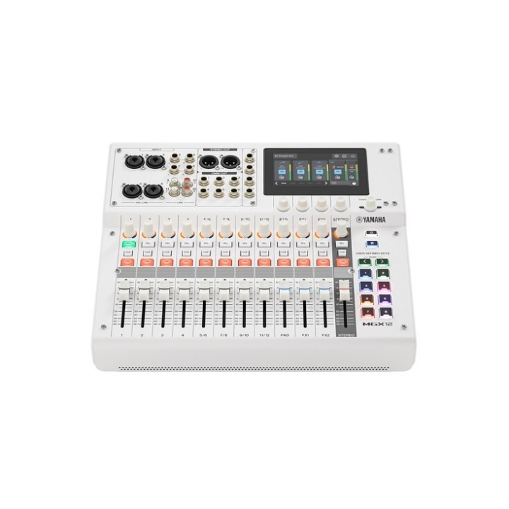 Console numérique Yamaha YAM-MGX12W | 12 canaux | écran tactile 4,3" Yamaha