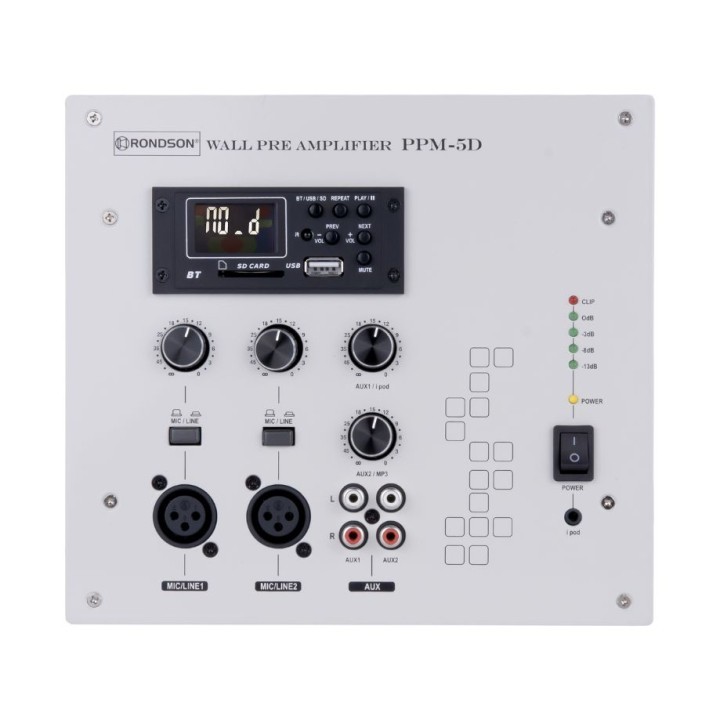 Préamplificateur mural Rondson RNS-PPM-5DB | digital multimédia | blanc Rondson