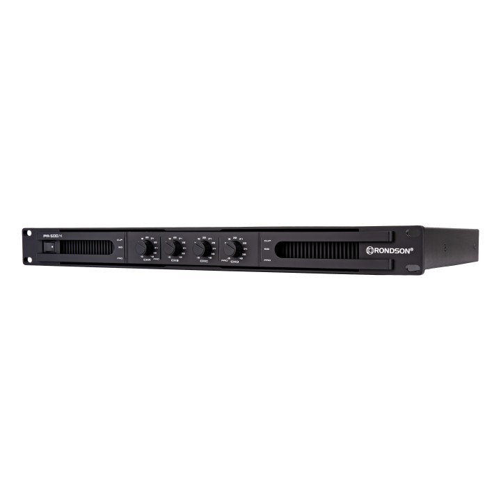 Amplificateur de puissance Rondson RNS-PA-500.4 | 4 x 500 W | Classe D 1U Rondson