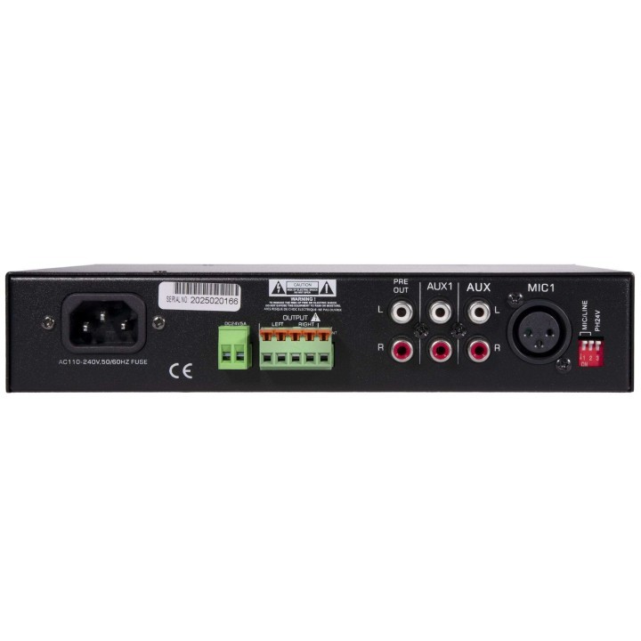 Amplificateur mélangeur Rondson RNS-LA-50.2D | 2 x 50 W | multimédia 4 Ω Rondson
