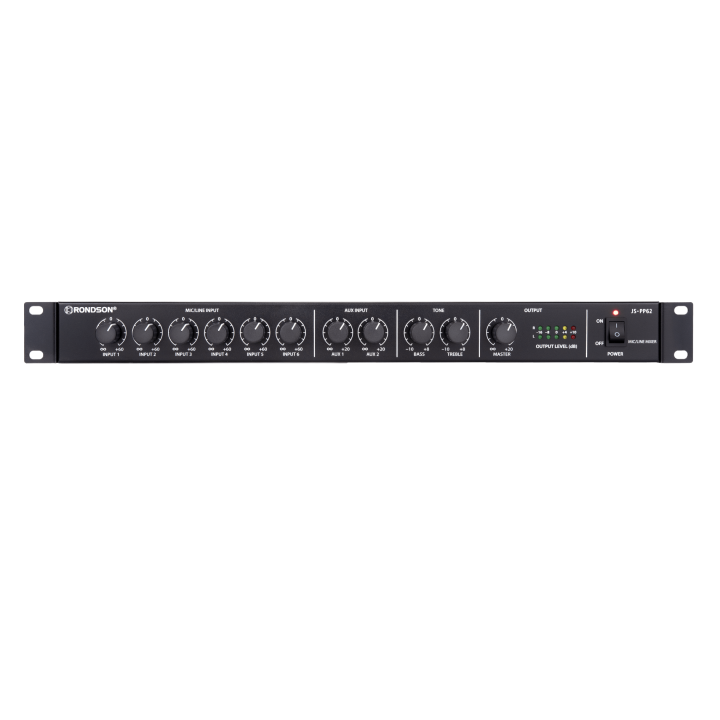 Préamplificateur Rondson RNS-JS-PP62 | 8 entrées | alimentation DC 24 V Rondson