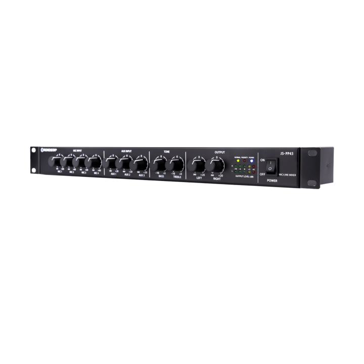 Préamplificateur Rondson RNS-JS-PP43 | 7 entrées | alimentation DC 24 V | format rack 19" 1U Rondson