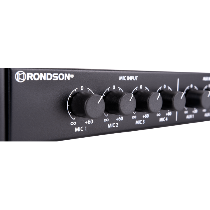Préamplificateur Rondson RNS-JS-PP43 | 7 entrées | alimentation DC 24 V | format rack 19" 1U Rondson
