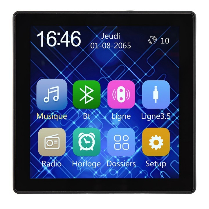 Amplificateur mural Rondson RNS-HOMEPLAY-425N | 4 x 25 W | Bluetooth USB FM Rondson