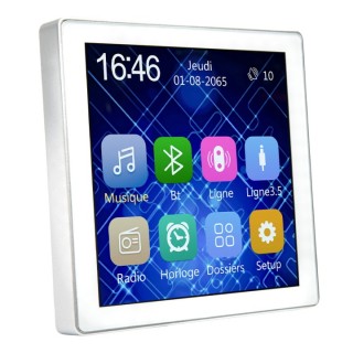 Amplificateur mural Rondson RNS-HOMEPLAY | 4 x 25 W | Bluetooth, USB, tuner FM Rondson