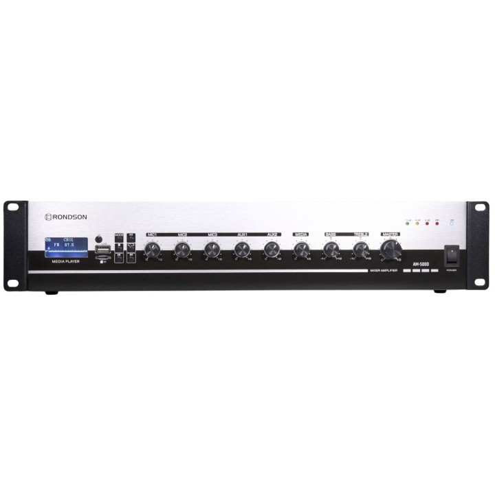 Amplificateur mélangeur Rondson RNS-AM-500D | 500 W | 100 V | 19" 2U Rondson