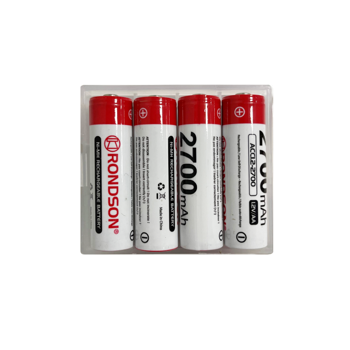 Accus rechargeables Rondson RNS-ACC1.2-2200-50 | NiMH 1,2 V | pack de 50 Rondson