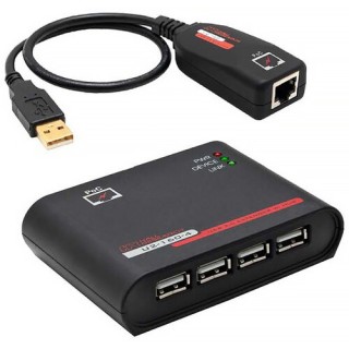 Kit d’extension USB 2.0 Atlona U2-160-4 | Cat6 jusqu’à 100 m | 4 ports USB Atlona