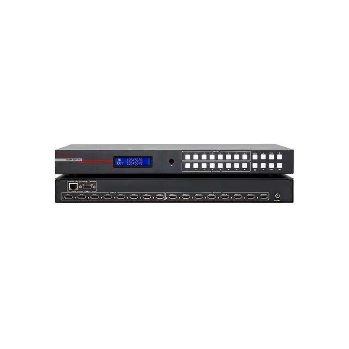 Matrice HDMI 8x8 Atlona HSM-88-4K | Commutation 4K UHD | Gestion EDID avancée Atlona