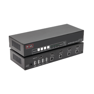 Commutateur hôte KVM Atlona KVM-HDU-4 | 4x1 | commutation centralisée pour poste HDU Atlona