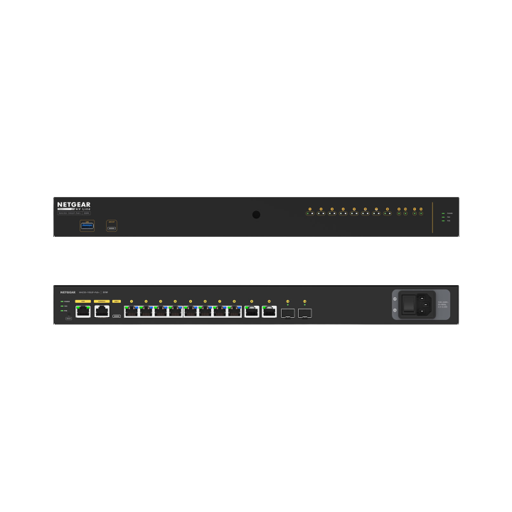 Switch réseau administrable Atlona NETGEAR-GSM4212P | 8 ports PoE+ | budget PoE 125 W Atlona