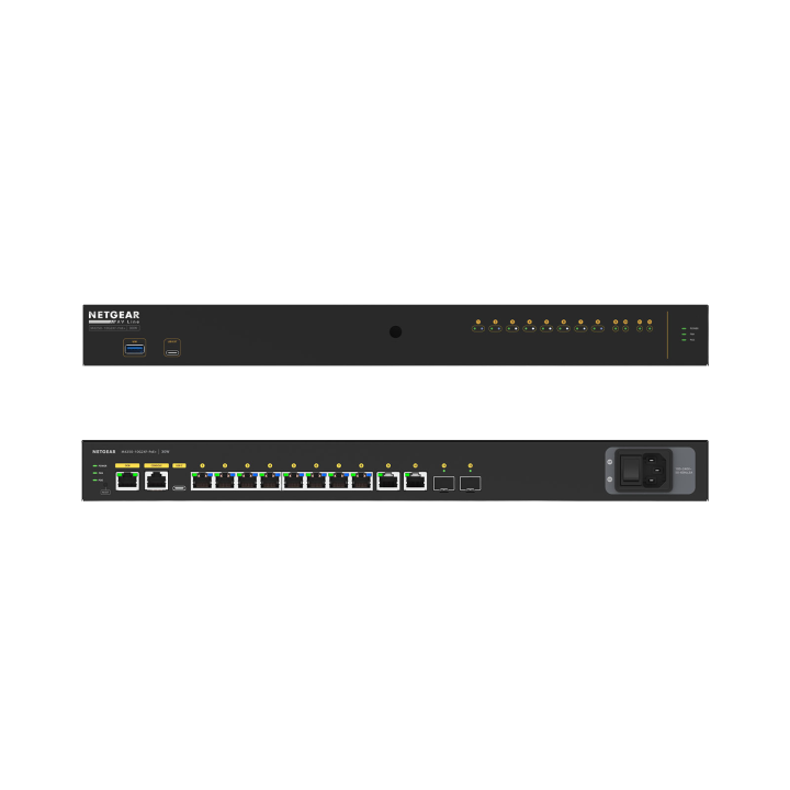 Switch réseau administrable Atlona NETGEAR-GSM4212PX | 8 ports PoE+ | budget PoE 240 W Atlona