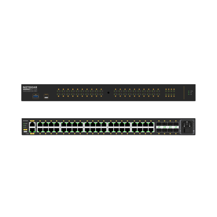 Switch réseau Atlona NETGEAR-GSM4248PX | 40 ports PoE+ | budget PoE 960 W Atlona