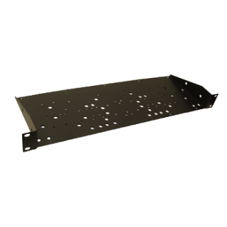 Tablette de montage en rack 1U Atlona RMS-1U-1A | baie 19 pouces | acier noir robuste Atlona