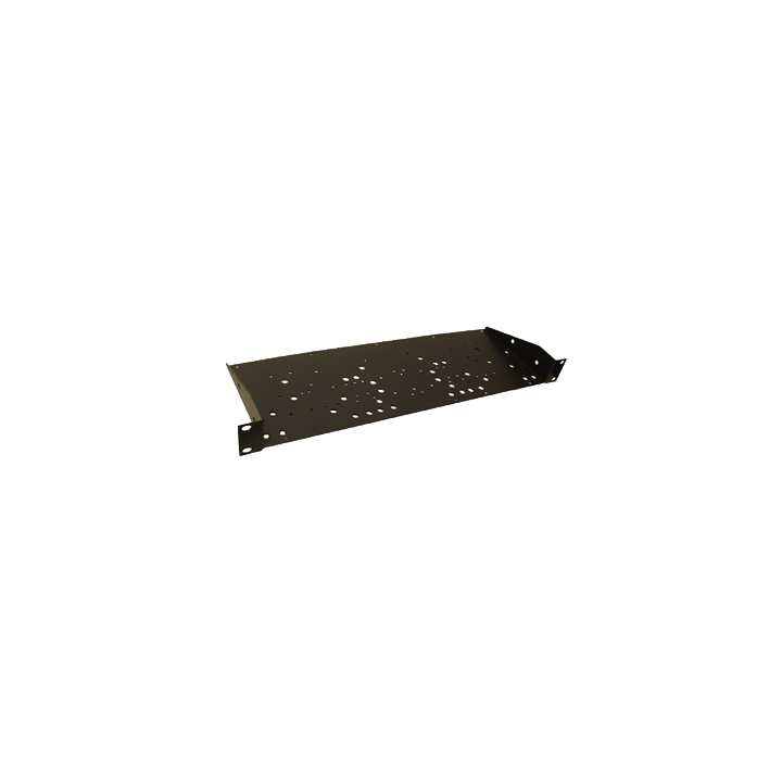 Tablette de montage en rack 1U Atlona RMS-1U-1A | baie 19 pouces | acier noir robuste Atlona
