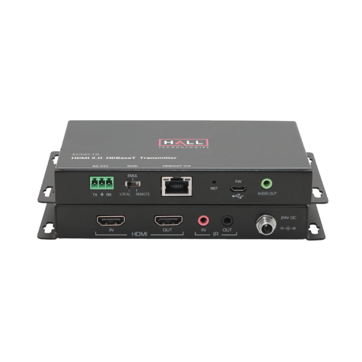Émetteur HDBaseT Atlona ECHO-1S | 1 canal | extension audio-vidéo sur câble Cat Atlona