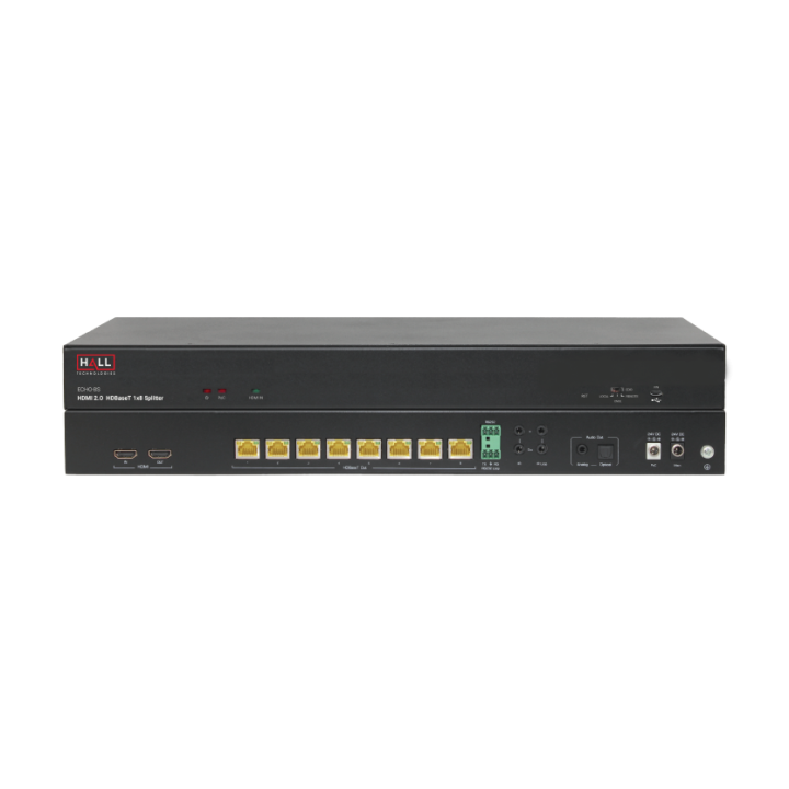 Émetteur HDBaseT Atlona ECHO-8S | 8 canaux | extension audio vidéo sur câble réseau Atlona