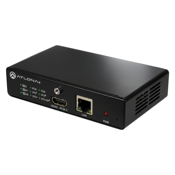 Convertisseur audio Atlona GN-MISC-H1512 | Dolby/DTS vers sortie stéréo 2 canaux Atlona