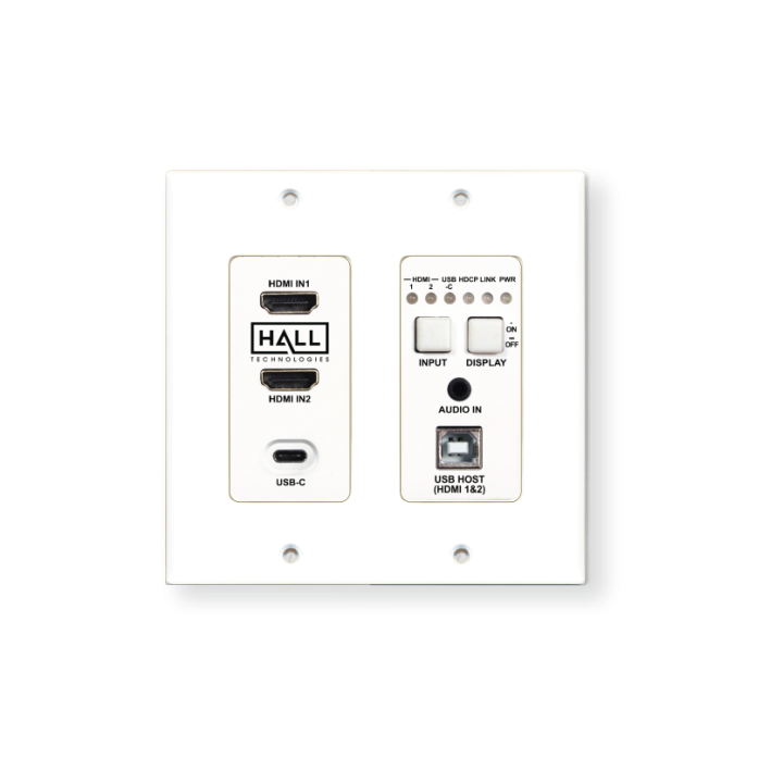 Émetteur mural Atlona HT-DSCV2-70-TX-US | Transmission HDBaseT | Discovery 2-gang Atlona