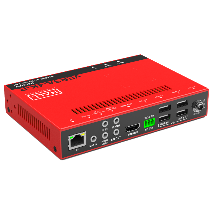 Récepteur AV over IP Atlona HT-VERSA-4K-R | 4K UHD | diffusion audiovisuelle sur IP Atlona