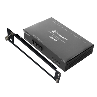 Adaptateur de montage Atlona HW-LUMA-D4-RACK | décodeur LumaStream | installation en baie Atlona