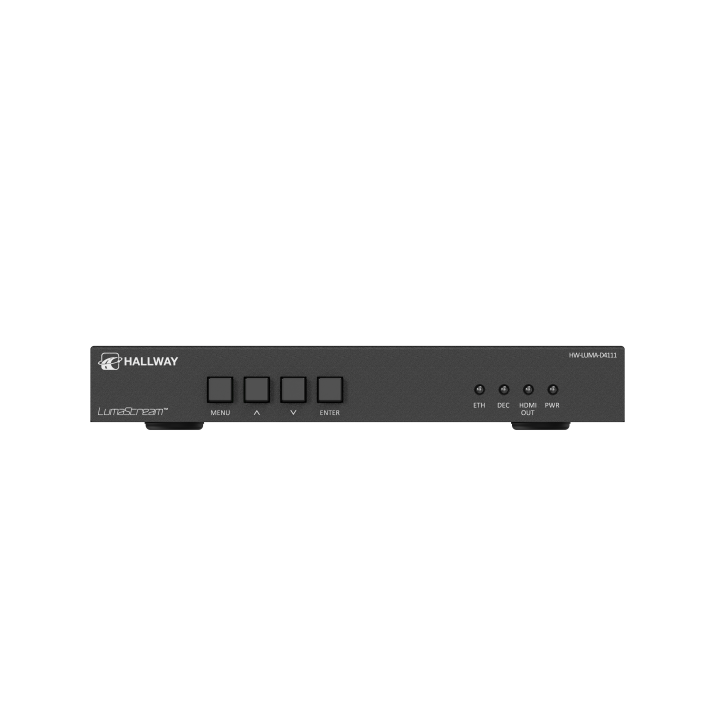 Décodeur AV sur IP Atlona HW-LUMA-D4111 | LumaStream | décodage vidéo sur réseau Atlona