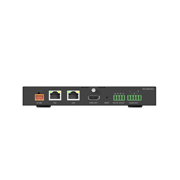 Décodeur AV sur IP Atlona HW-LUMA-D4111 | LumaStream | décodage vidéo sur réseau Atlona