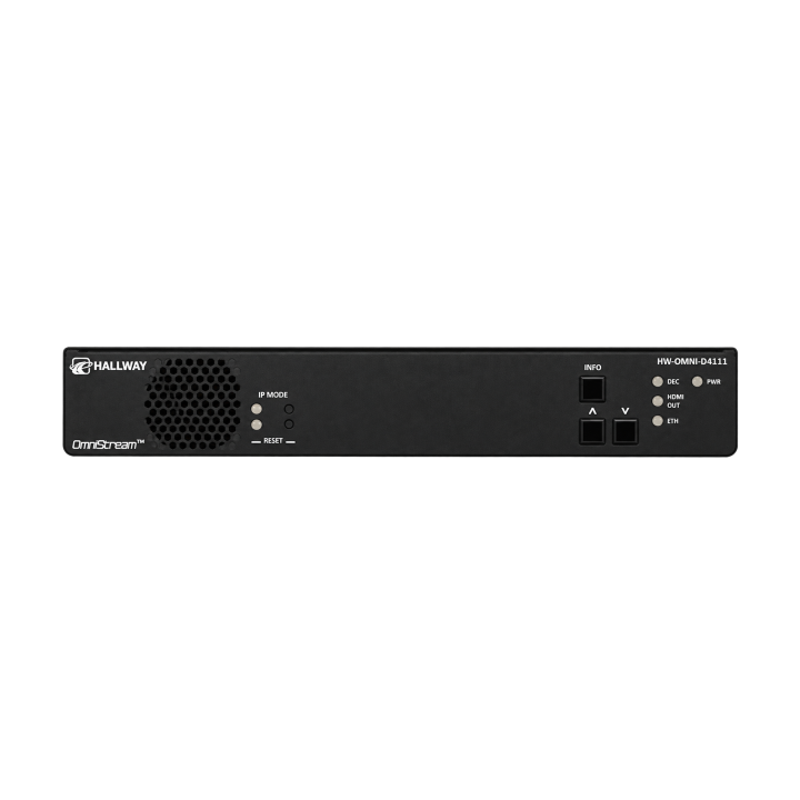 Décodeur AVoIP Atlona HW-OMNI-D4111 | OmniStream | sortie HDMI 4K UHD réseau IP Atlona